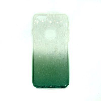 Чехол с блестками Shine Gradient для Iphone 6 / 6S Зеленый 35131