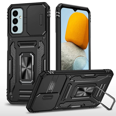 Протиударний чохол Camsh Army Ring для Samsung Galaxy A26 Чорний/Black