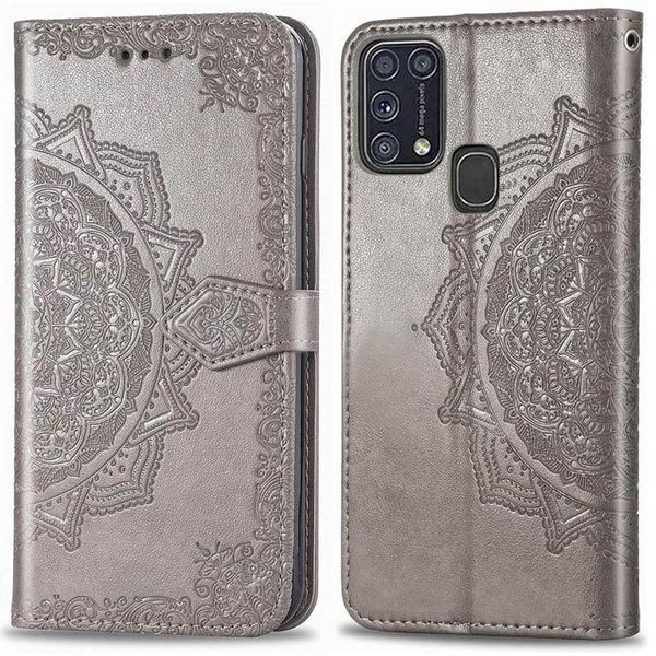 Чехол-книжка Art Case для Samsung Galaxy M31 Серый 41417