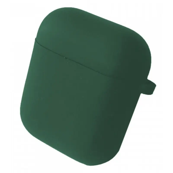 Чохол Silicone Case для Apple Airpods 1/2 Hunter Green 82136