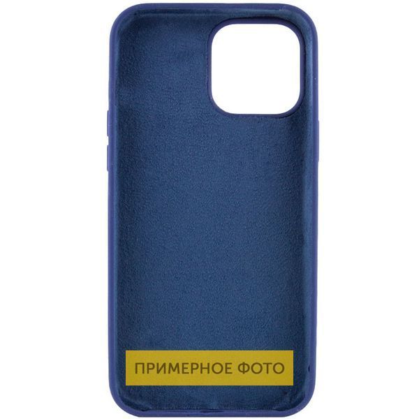 Чохол Silicone Case для Iphone 16 Pro Синій / Deep navy