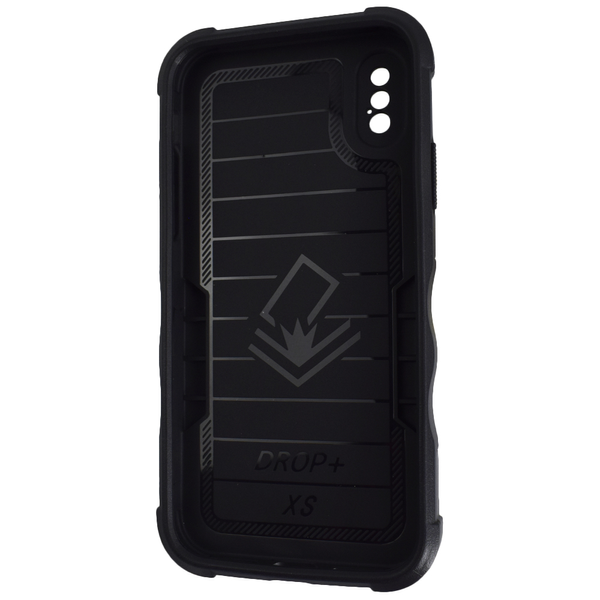 Противоударный чехол Armor Magnet Ring для Iphone X / XS Черный 69583