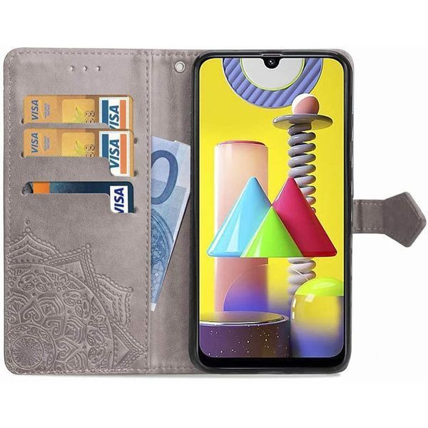 Чехол-книжка Art Case для Samsung Galaxy M31 Серый 41417
