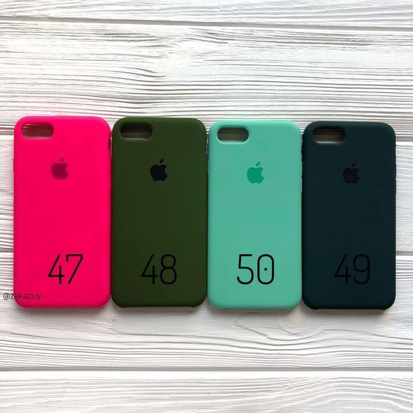 Чохол Silicone Case для Iphone 7 Plus / 8 Plus New Mint 33727