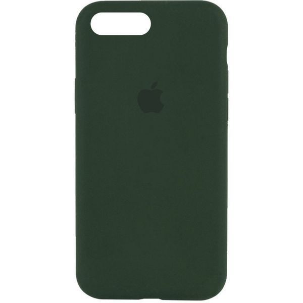 Чохол Silicone Case 360 ​​для Iphone 7 Plus / 8 Plus Зелений / Forest green 82310