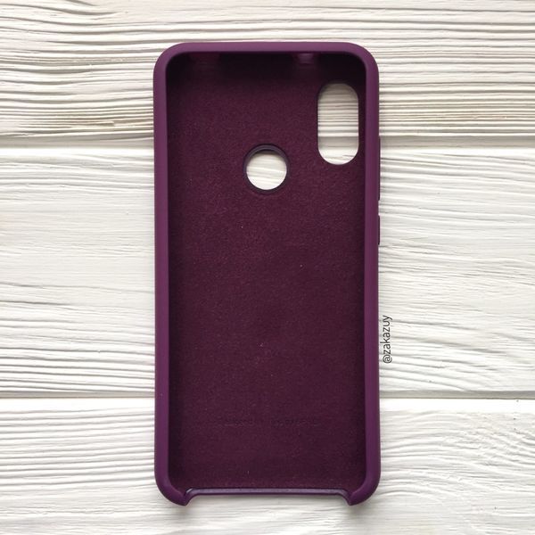 Чохол Silicone Case для Xiaomi Redmi 6 Pro / Mi A2 Lite Баклажановий 32768