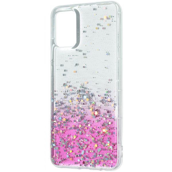 Чехол WAVE Confetti Case для Samsung Galaxy A02s White / Pink 52802