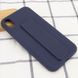 Чехол Silicone Hand Holder для Iphone X / XS Темно-синий / Midnight blue 57104 5