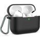 Чохол Silicone Case з карабіном для Apple Airpods Pro Сірий / Dark Grey 39564