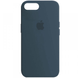 Чехол Silicone Case 360 для Iphone 7 / 8 / SE 2020 Синий / Abyss Blue 81313 1