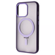 Чехол WAVE Attraction MagSafe подставкой для Iphone 15 Pro Purple 81787