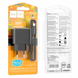 Мережевий зарядний пристрій HOCO CS14A PD20W+QC3.0+кабель Type-C to Lightning Black 85120 2