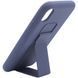 Чехол Silicone Hand Holder для Iphone X / XS Темно-синий / Midnight blue 57104 2