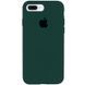 Чохол Silicone Case 360 ​​для Iphone 7 Plus / 8 Plus Зелений / Forest green 82310 1