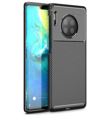 Чохол Kaisy Сarbon для Huawei Mate 30 Pro Black 56483