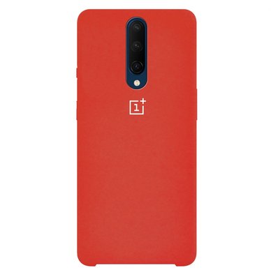 Чехол Silicone Case для OnePlus 7 Pro Красный / Red 41545