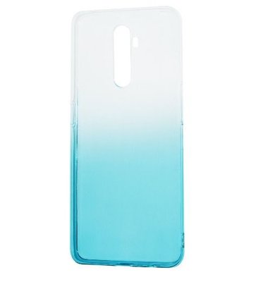 Чехол Gradient для Xiaomi Redmi 9 White / turquoise 44614