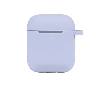 Чехол Silicone Case для Apple Airpods 1/2 Lilac Cream 82137