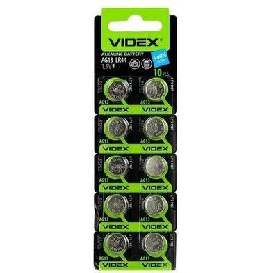 Батарейка Videx Alkaline Battery AG13 LR44 1.5V 1 шт 61709