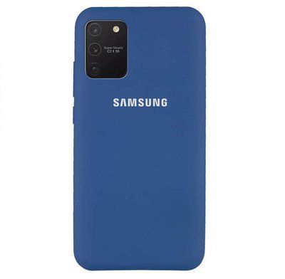 Чехол Silicone Cover для Samsung Galaxy S10 lite G770F Синий / Navy Blue 42326