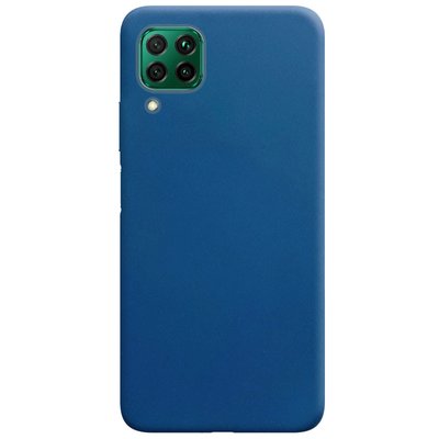 Чехол Matte для Huawei P40 Lite Синий 50531