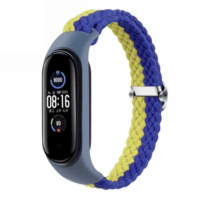 Ремешок Патриотический тканевный для Xiaomi Mi Band 3/4/5/6/7 Ukraine 66157