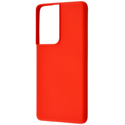 Чехол WAVE Colorful с микрофиброй для Samsung Galaxy S21 Ultra Red 54062