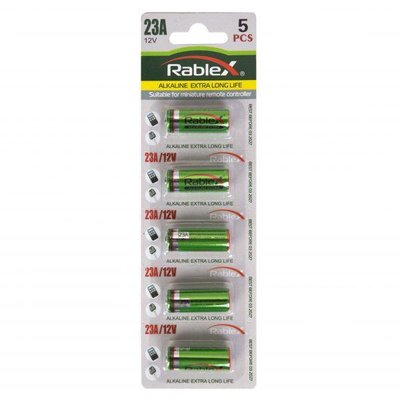 Батарейка Rablex SUPER ALKALINE 12V 23A 1 шт Black 59786