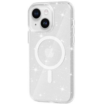 Чохол Galaxy Sparkle MagSafe для Iphone 15 Clear 81204