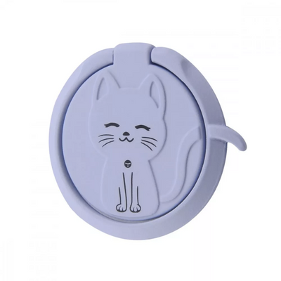 Кольцо держатель для телефона Cat Light Blue 70370