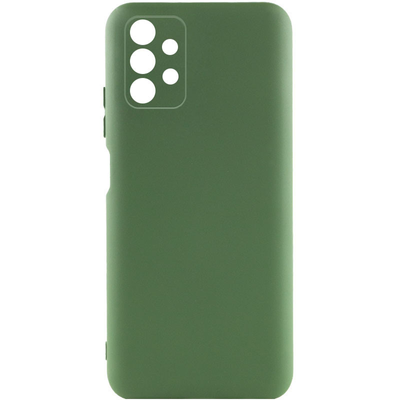 Чехол Silicone Lakshmi A Full Camera для Samsung Galaxy A33 5G Зеленый / Dark green 63092