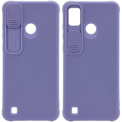 Чохол Camsh для Tecno POP 4 Pro BC3 Сірий / Lavender Gray 55139