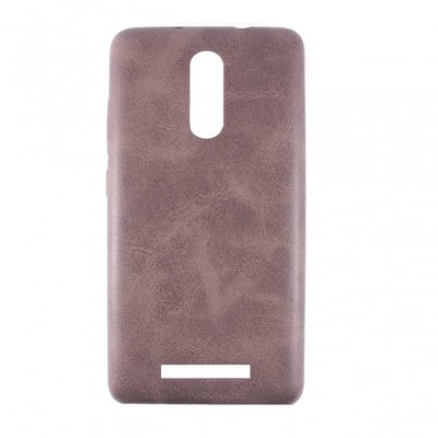 Чохол фактурний True Leather для Xiaomi Redmi Note 3 / 3 Pro Brown 39971