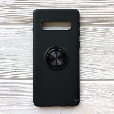 Чехол Summer Magnet Color Ring для Samsung G973 Galaxy S10 Черный 34010