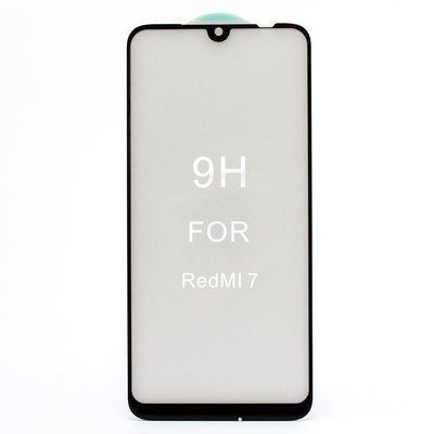 Защитное стекло Premium 9H Full для Xiaomi Redmi 7 Black 36002