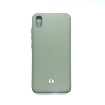 Чехол Silicone Cover для Xiaomi Redmi 7A Серый 34446