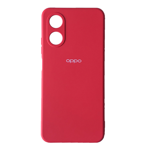 Чехол Silicone Case 360 и защитой камеры для Oppo A17 Black 69684