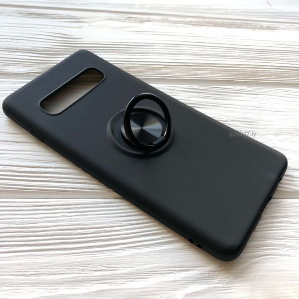Чехол Summer Magnet Color Ring для Samsung G973 Galaxy S10 Черный 34010