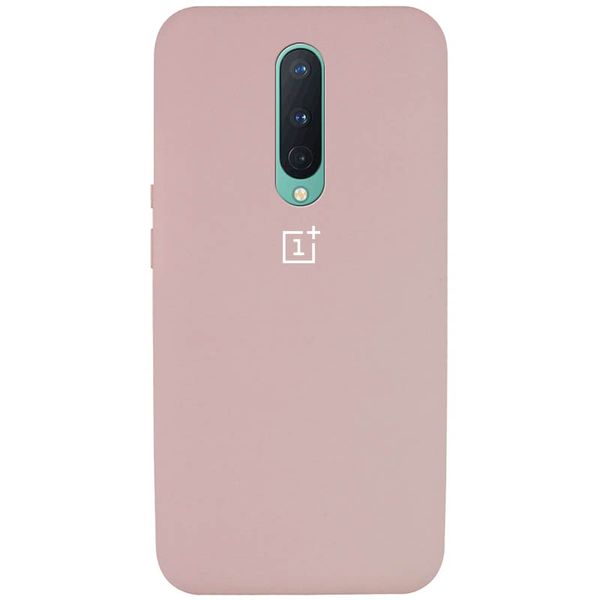 Чохол Silicone Cover для OnePlus 8 Рожевий / Pink Sand 42276