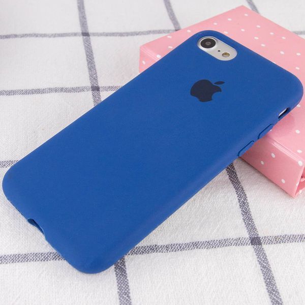 Чохол Silicone Case 360 для Iphone 7 / 8 / SE 2020 Синій / Navy Blue 67053