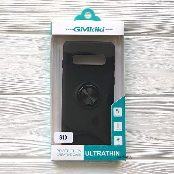 Чехол Summer Magnet Color Ring для Samsung G973 Galaxy S10 Черный 34010