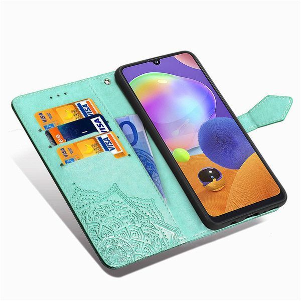 Чехол-книжка Art Case для ZTE Blade A7s 2020 Бирюзовый 53693