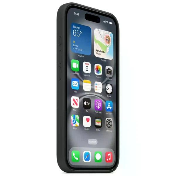 Чохол Silicone case Magsafe для Iphone 17 Pro Black