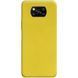 Чехол Matte для Xiaomi Poco X3 NFC / Poco X3 Желтый 47941