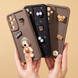 Чехол Pretty Things для Samsung Galaxy S24 Black/Coffee