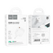 Мережевий зарядний пристрій HOCO C112A PD30W+QC3.0 1Type-C 3A White 85121 5
