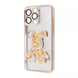 Чехол Shining Bear с блестками для Iphone 13 Pro Gold 80297 1