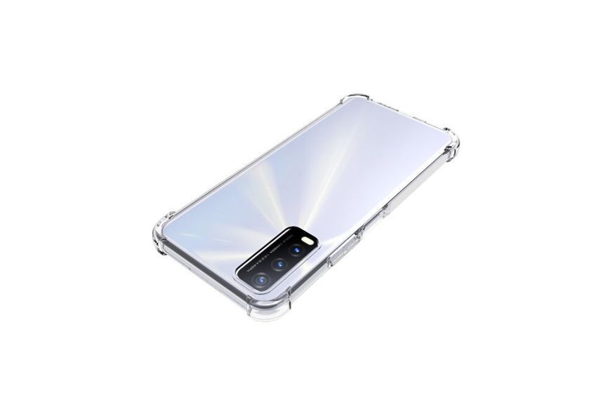 Противоударный Чехол Stez для Vivo Y20 Прозрачный 55290