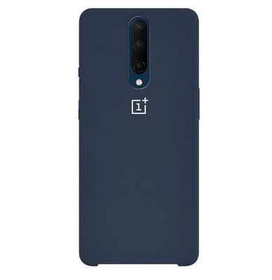 Чехол Silicone Case для OnePlus 7 Pro Синий / Midnight Blue 41546