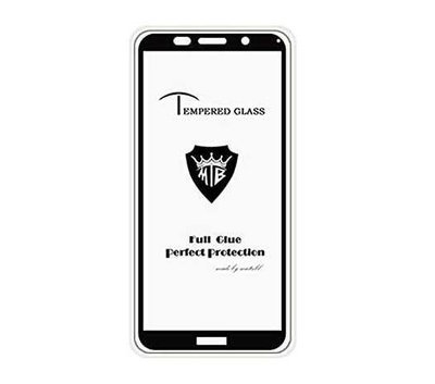 Защитное стекло Tempered Full для Huawei Y5 / Y5 Prime 2018 Black 43065